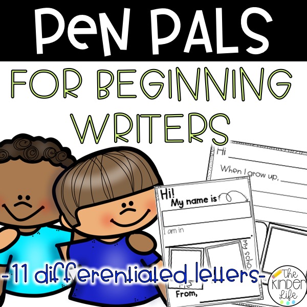 Pen pals for beginning writers