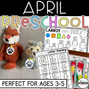 april preschool activities